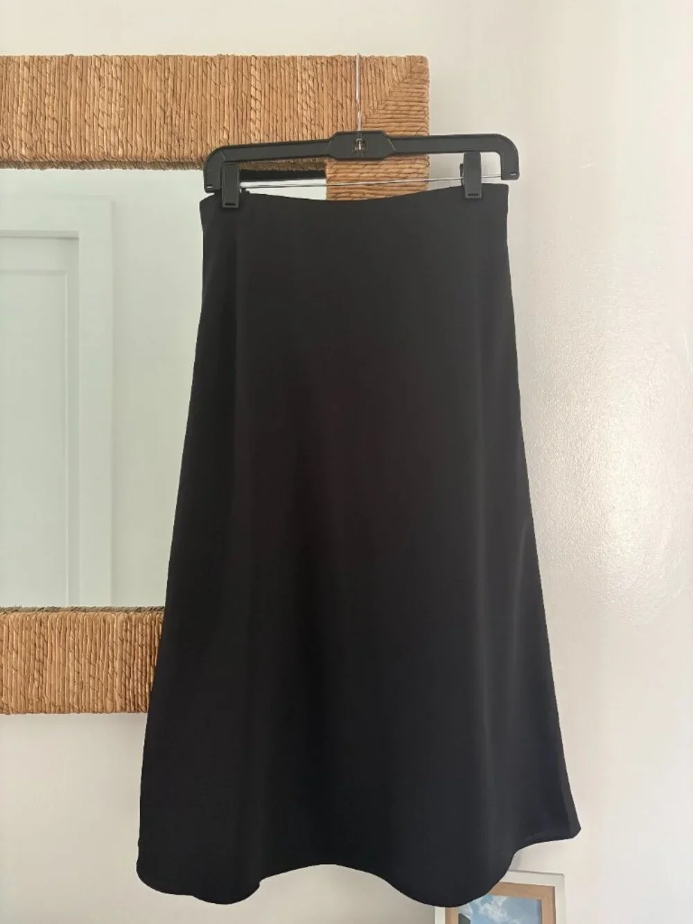 J Crew Gwyneth Slip Skirt, Black - Size XS